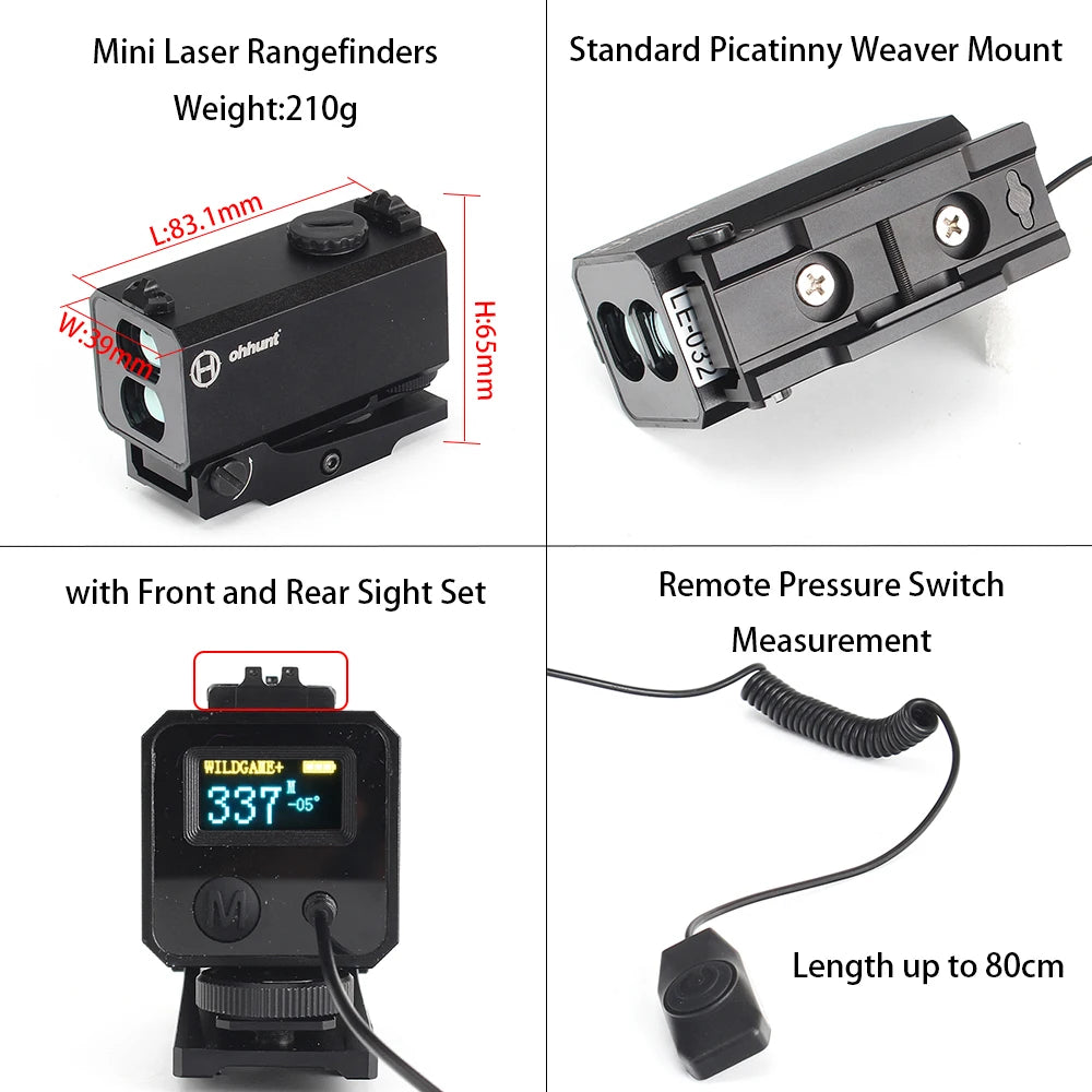 Tactical Laser Rangefinders (1000+ Yards)
