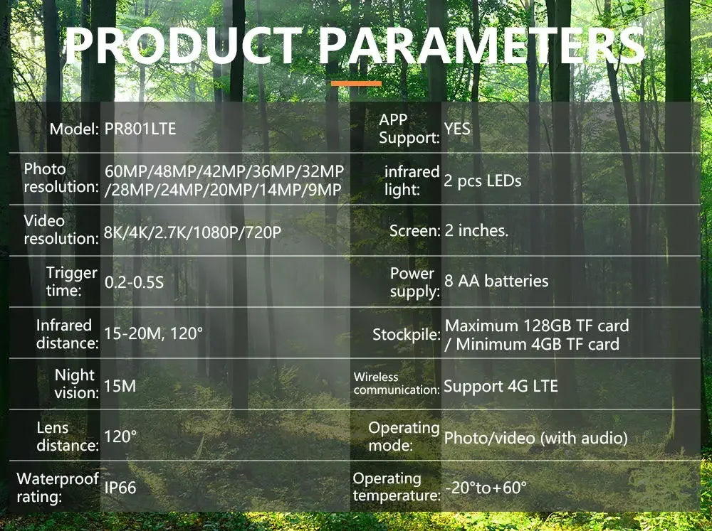 StealthVision Pro 8K Video Trail Camera