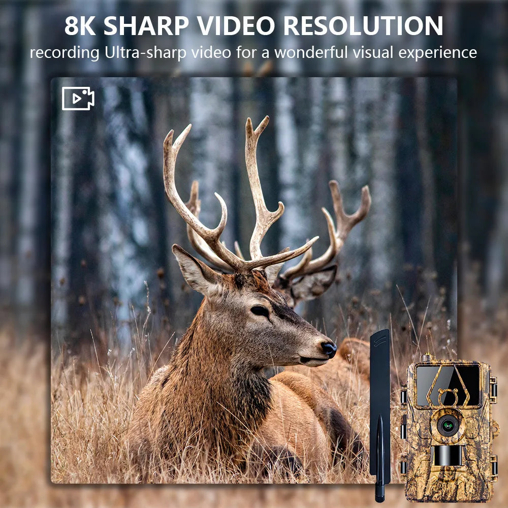 StealthVision Pro 8K Video Trail Camera