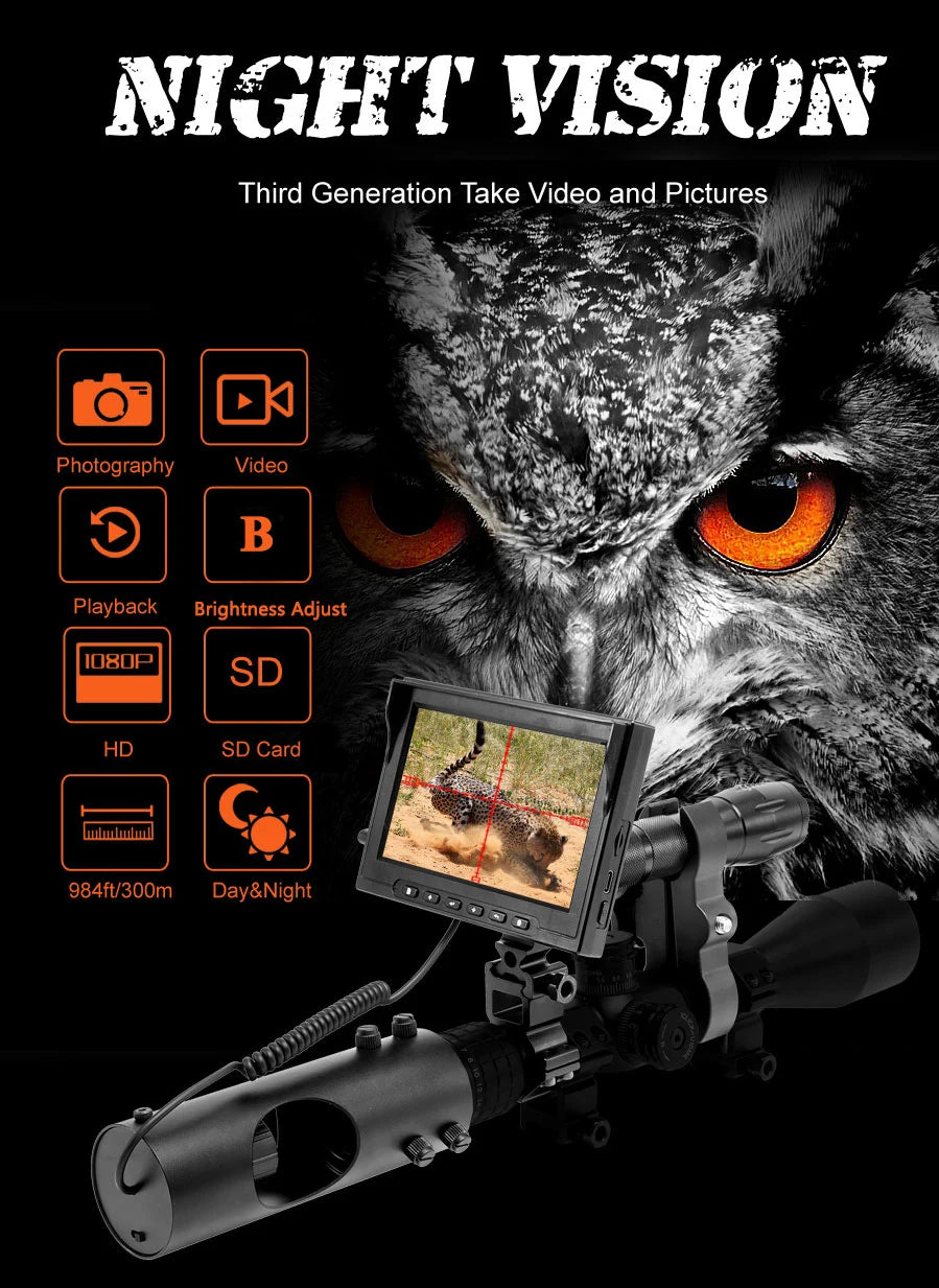 Hog Striker - Infrared Night Vision System Kit