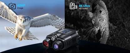 4K Night Vision Binoculars with 8X Digital Zoom