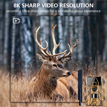 StealthVision Pro 8K Video Trail Camera