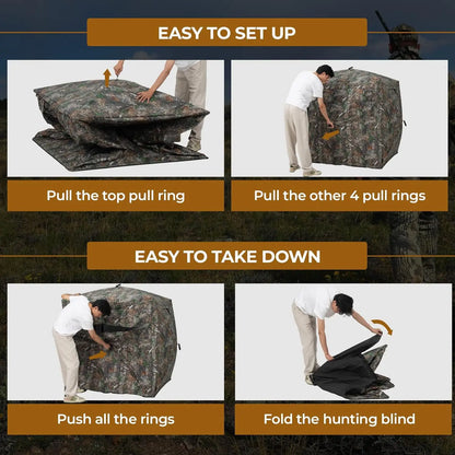 Camo Supreme™ 270° Tent Blind