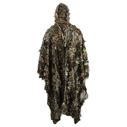 3D Camouflage Ghillie Cloak