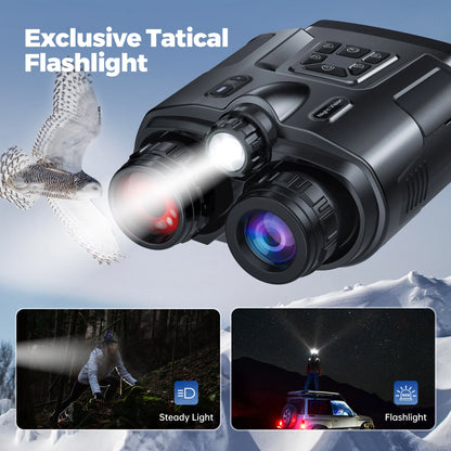 4K Night Vision Binoculars with 8X Digital Zoom