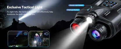 4K Night Vision Binoculars with 8X Digital Zoom