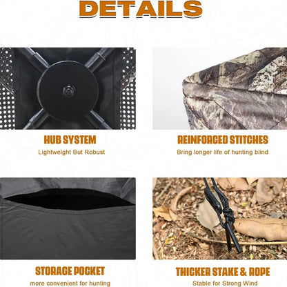 Camo Supreme™ 270° Tent Blind