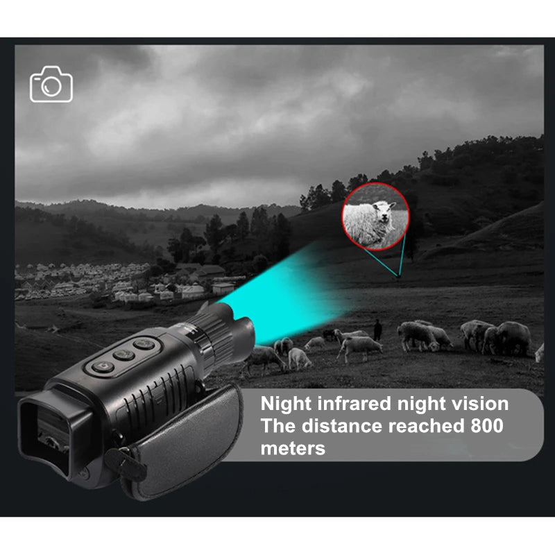 1080p Digital Night Vision Monocular (328 Yards)